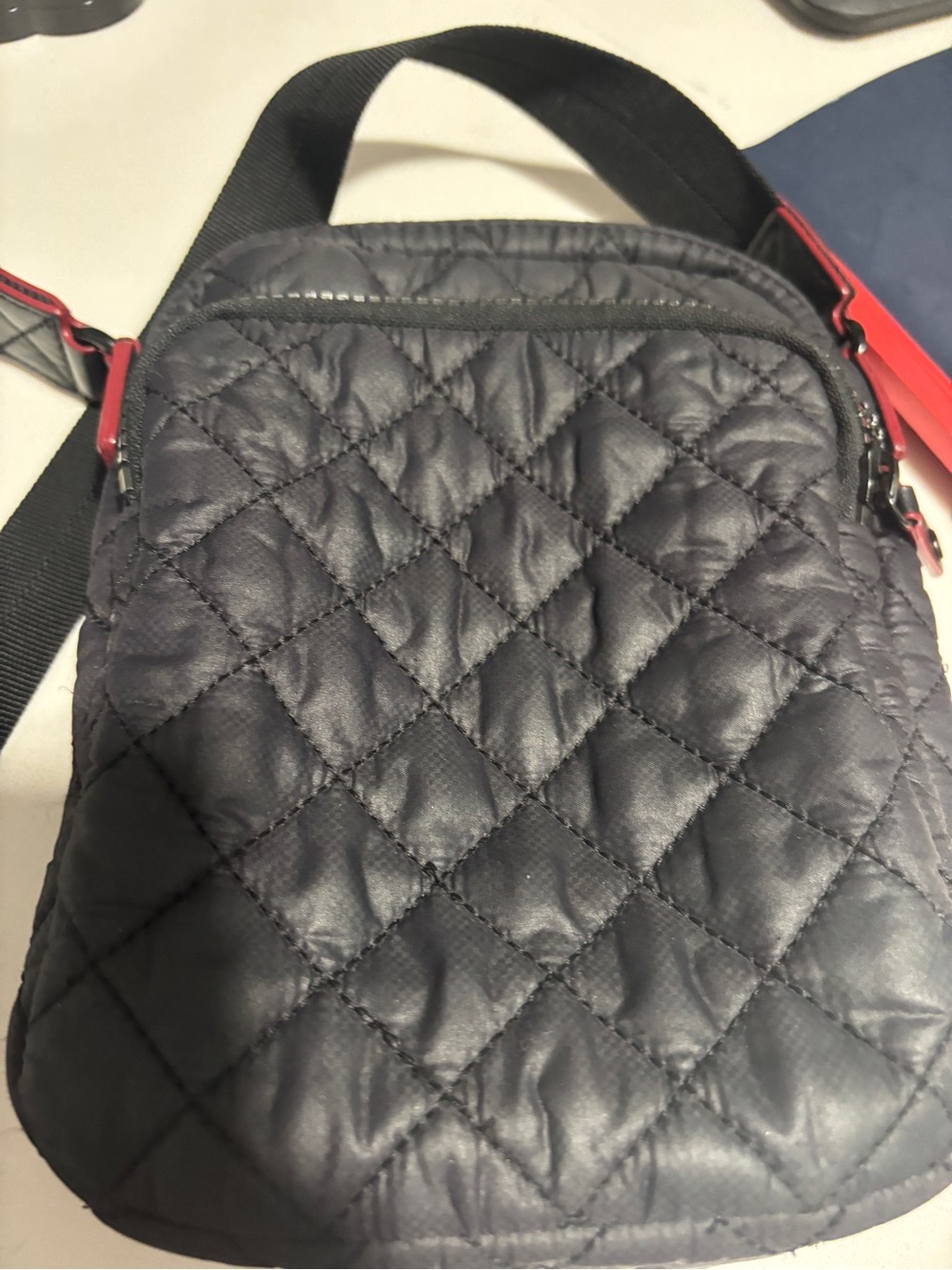 MZ Wallace Black small Quilted Crossbody Bag - Picture 12 of 13